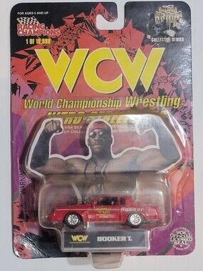 Booker T. WCW Nitro-Street Rods Die Cast Car by Racing Champions 1998